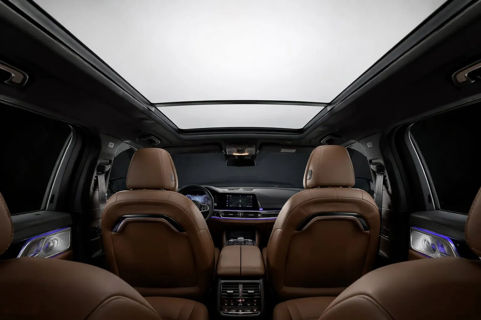 Switchable smart film on automotive sunroof and windows